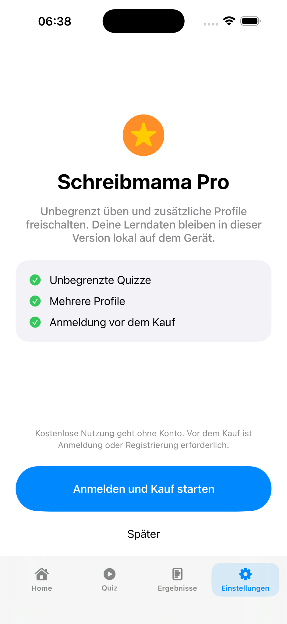 Schreibmama Pro Screen